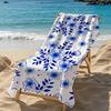 Chinoiserie Floral Towel Five-Star Hotel Quality Eco-Friendly Ultra Soft Thick Towels & Beach Towels