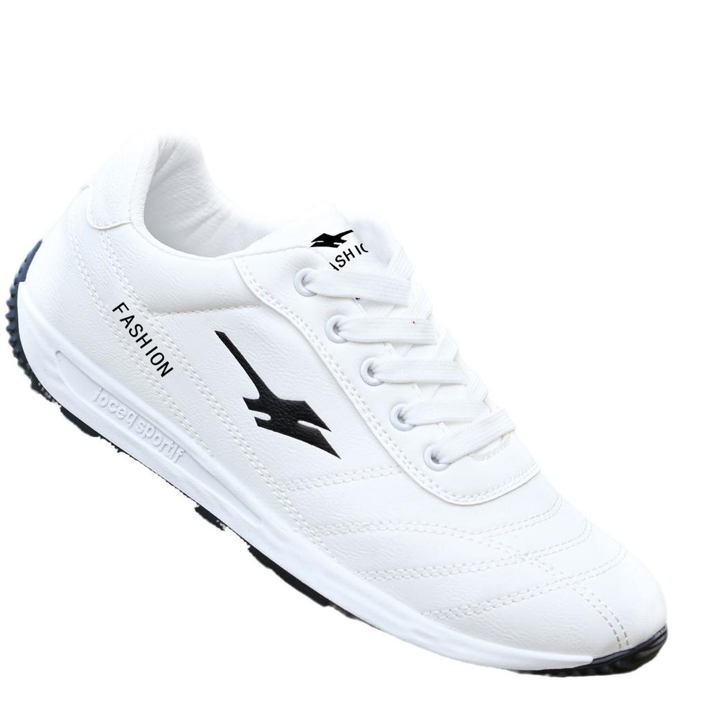 Trendige Freizeitschuhe Mode Sport Vielseitige Herrenschuhe Leichte Plateau-Lederschuhe Schnürschuhe Personalisierte Herrenschuhe