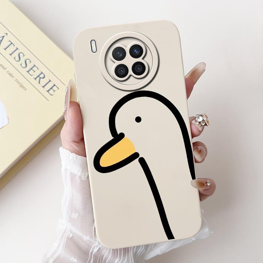 For Huawei Nova 8i Case Nova8i 8 i Cover NEN-L22 NEN-LX1 NEN-LX3 Silicone Coque Soft Square Fundas For Honor 50 Lite Phone Cases Huawei Nova 8i