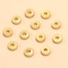 Two-Color Striped Stainless Steel Beads, 4-8mm DIY Jewelry Spacer Accessories