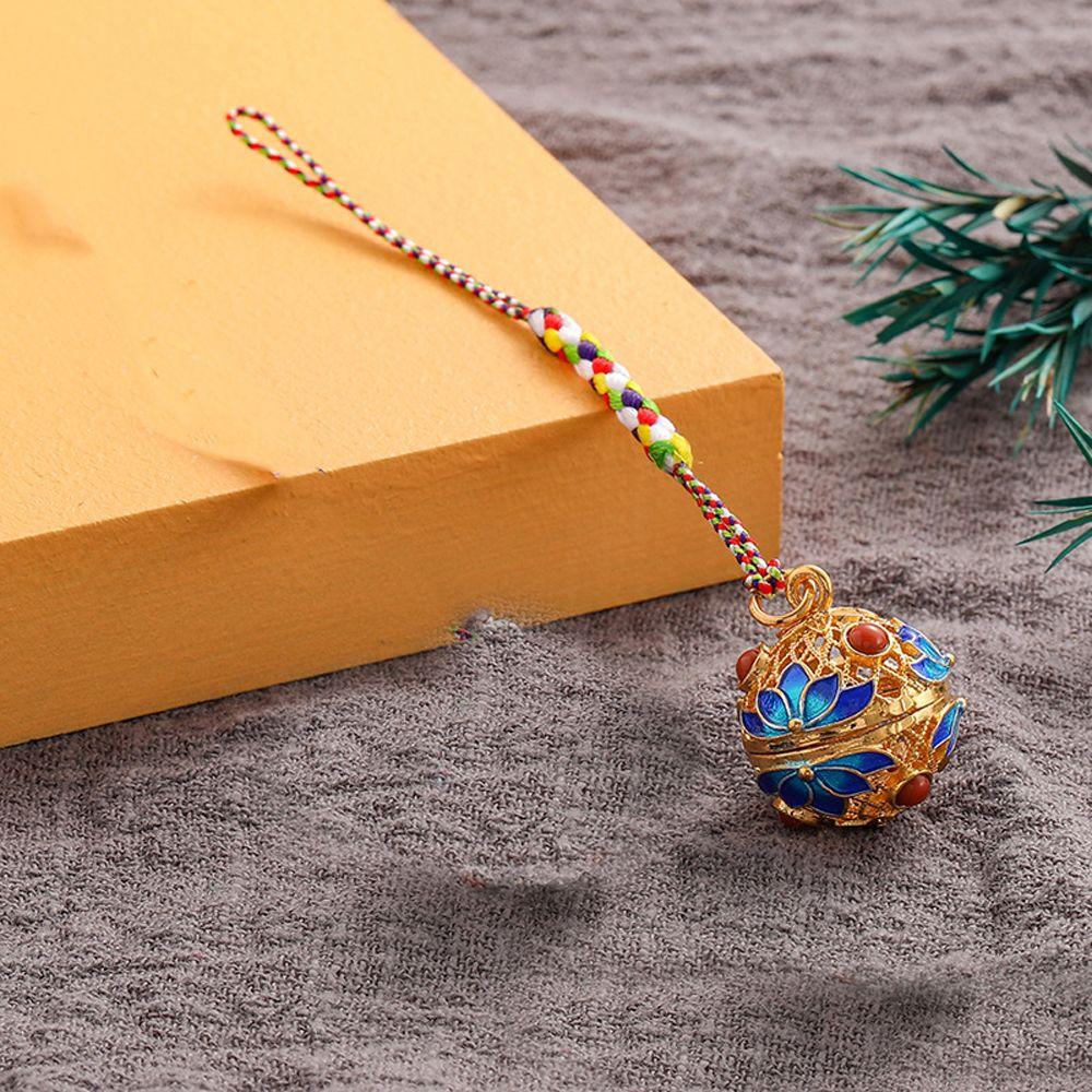 

Шармы Ювелирные изделия Подарок Сделай сам Цепочка для мобильного телефона Шнурок для мобильного телефона Ювелирный браслет Перегородчатая эмаль Подвеска синий/золотой