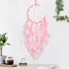 Handmade Feather Moon Dream Catcher Home Wall Car Pendant Decoration