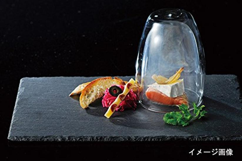 Slate Rectangular Natural Stone Slate Board K-World Plate, 30cm, Plate,