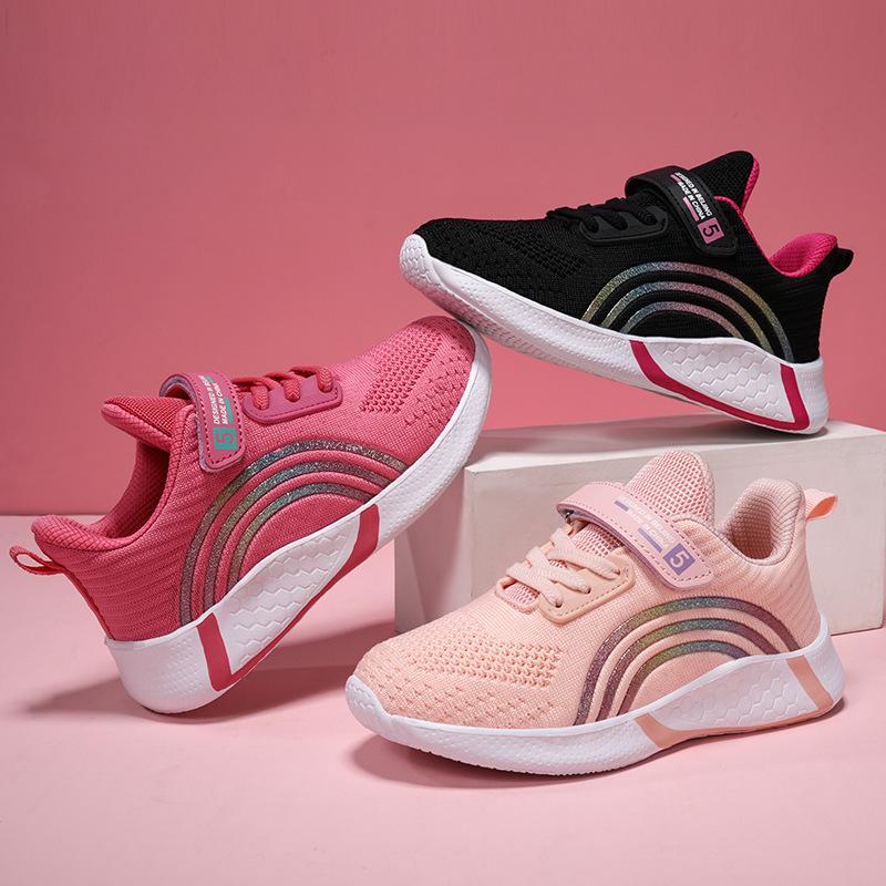 Mesh cloth surface running help children 2069 sports classmates low shoes sports shoes casual walking shoes air transportation breathable fly light
