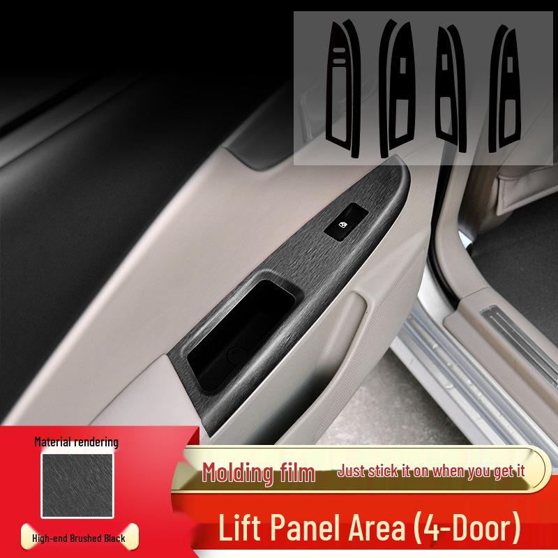 08-16 Buick Excelle Samolepky na panely ovládání oken - Dekorativní a ochranná fólie