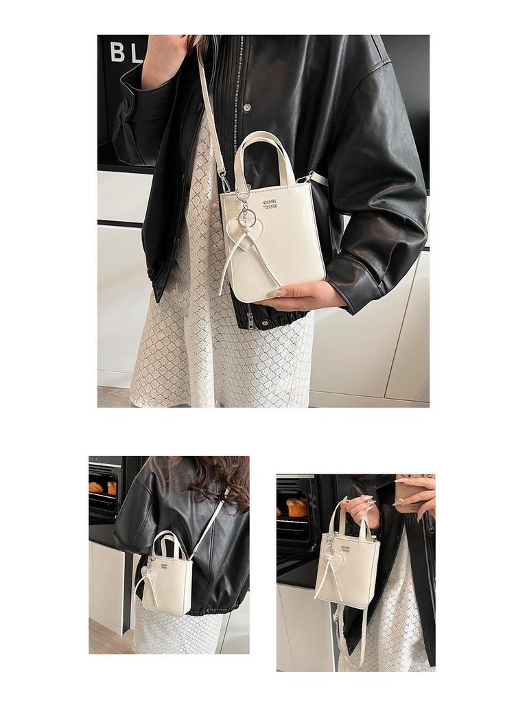 Chaonan Style Women's Shiny Red Crossbody Handbag - High-End Fashion Travel Bag