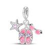 Summer Travel Cocktail Style Beaded Bracelet DIY Jewelry Accessories For Women Charm Pendant