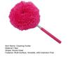 Flexible Cleaning Duster with Extension Pole Reusable Design Ceiling Fan Duster Multi-purpose Dusting Tool