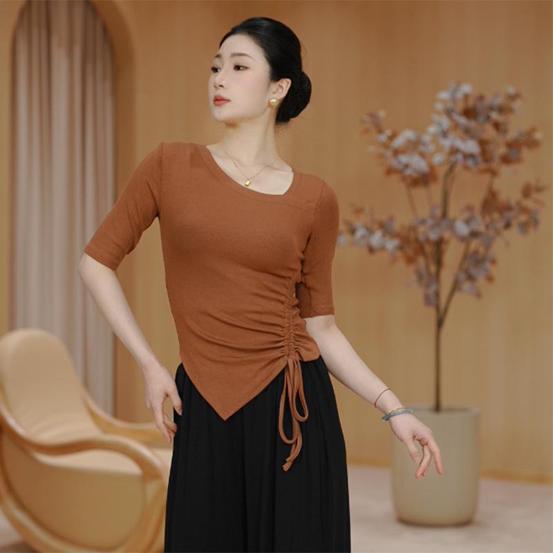 Chinesisches klassisches Ballett Moderner Tanz Schlankmachendes Oberteil für Damen