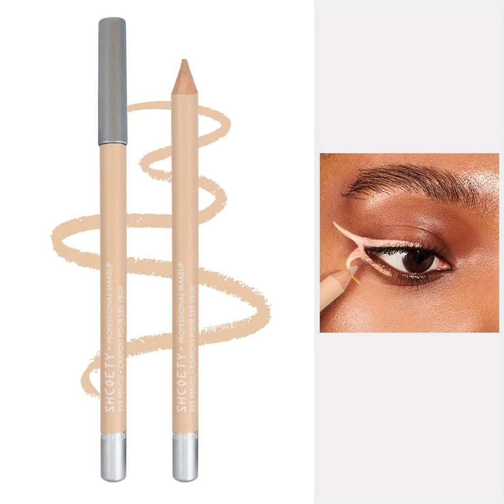 Multi-color Pencil-style Eyebrow and Eyeliner Pencil, Smudge-proof, Multi-functional Makeup Brush for Eyebrows, Eyes, and Double Eyelid Creation