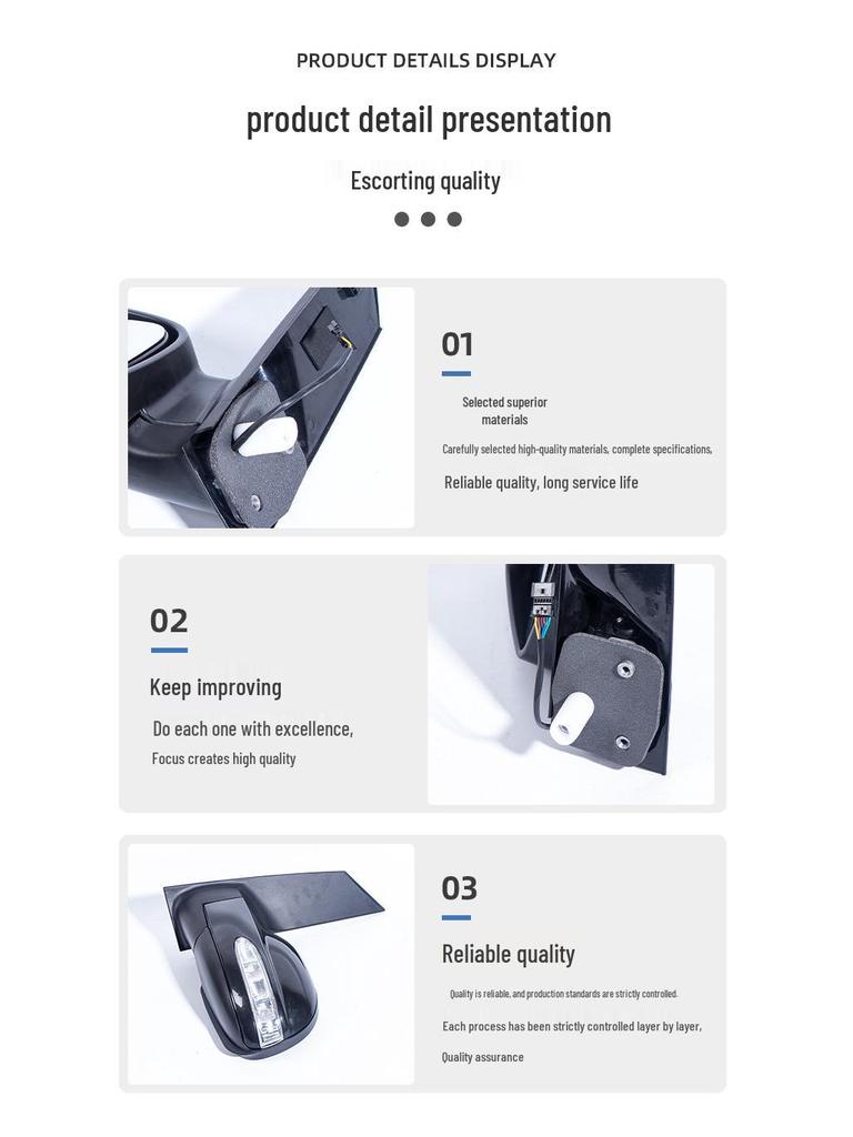 Mercedes-Benz VITO 639 Rearview Mirror Exterior Reflector Assembly