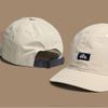 American Retro Short-brimmed Baseball Cap Thin Soft-top Quick-drying Hat for Men and Women Outdoor Sports Sun Visor Baseball Cap