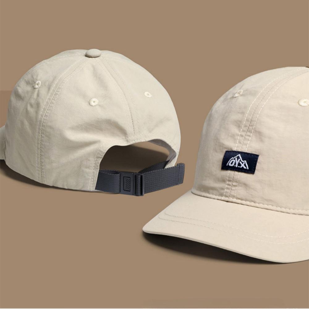 American Retro Short-brimmed Baseball Cap Thin Soft-top Quick-drying Hat for Men and Women Outdoor Sports Sun Visor Baseball Cap