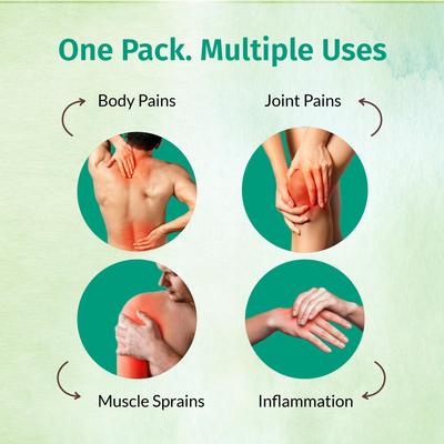 My Dr. Pain Oil Reusable Multipurpose Hot & Cold Gel Pack|Suitable For All Ages