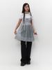 Tuomio Ribbon Mini Mesh Dress [Baby Blue]