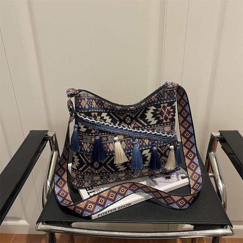 Summer National Style New Chinese Bag National Style Retro Shoulder Messenger Bag Female Messenger Bag Female Summer