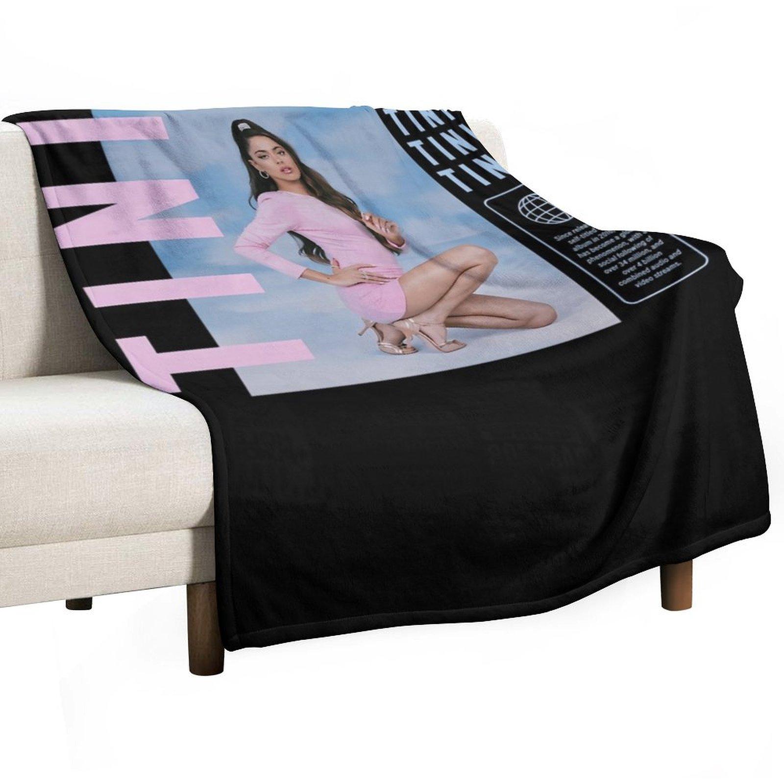 Tini Tini Tini Throw Blanket halloween Large Retros Picnic Blankets 30x40in