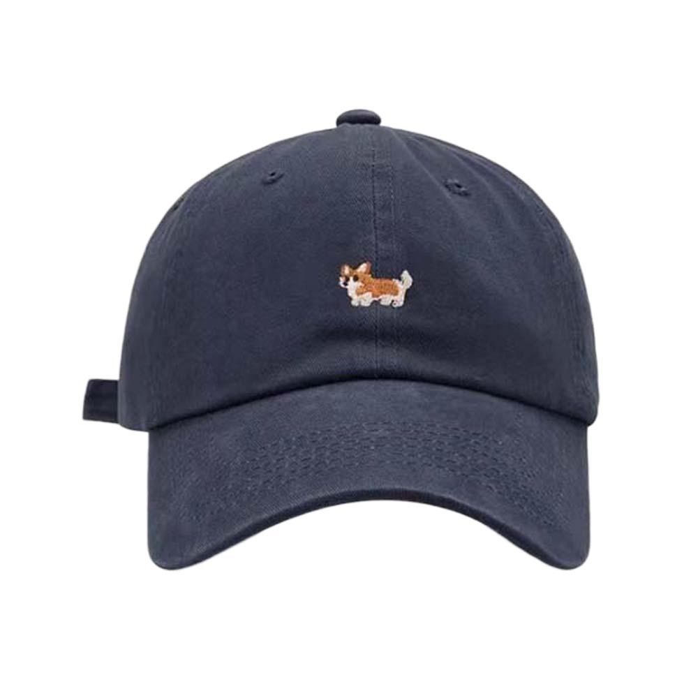 Cotton Women Baseball Hat Breathable Embroidered Peaked Cap Adjustable Men Sunshade Hat  Spring