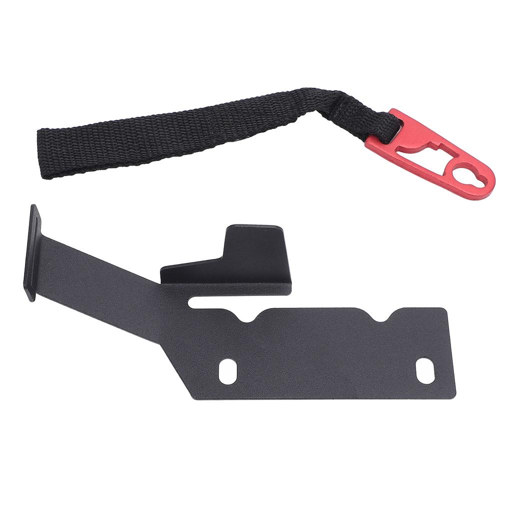 Rücksitz Schnellverschluss mit verstellbaren Riemen Metall Nylon Rücksitz Schnellverschluss Werkzeug Ersatz