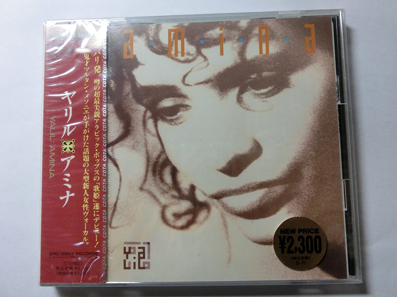 

CD AMINA - Yarili ESCA5034 Japan Music Others Used