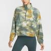 Nike Therma-Fit One Warm Versatile Comfortable Long Sleeve Half-Zip Sweatshirt Women sweatshirt Vintage-Green FZ6970338