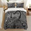 Moon Owl Duvet Cover Set Moon Owl Bedding Set Adult Boy Girl Bedroom Decoration Single Double Large Size Gift