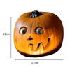 AEE4-Scary Halloween Pumpkin With Moving Eyes, Pumpkin Decorations,Halloween Artificial Pumpkins Decoration A Easy Install