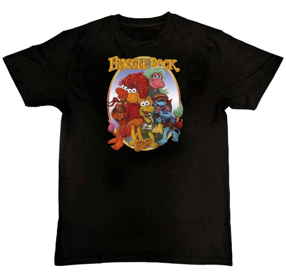 Fraggle Rock Group Hug Graphic Print Mens T-Shirt S