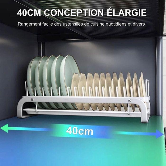 Armoire de cuisine - K IKIDO - 3 portes - Métal - 60x32x112 cm - Style Industriel