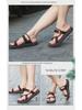 Women's Summer Flat Sandals: Stylish Outdoor Beach Slippers for Students and Ladies In Large Sizes
