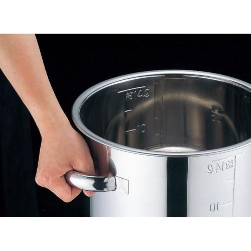 Akagawa Ukibutsu Seisakusho Molybdenum Graduated Pot with Handle, 27cm, 11827