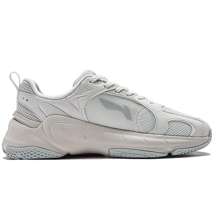 Li Ning Low Top Casual Shoes Women's Mist White AGCT392-1