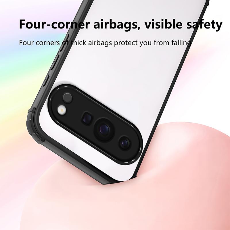 Fashion New Model Transparent Case for Google Pixel 9A Pixel 10 Pro XL Clear Shockproof Soft Phone Cover for Google Pixel 10 Pro