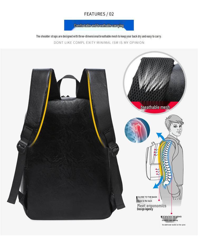 Men's Large Capacity Outdoor Travel Laptop Backpack