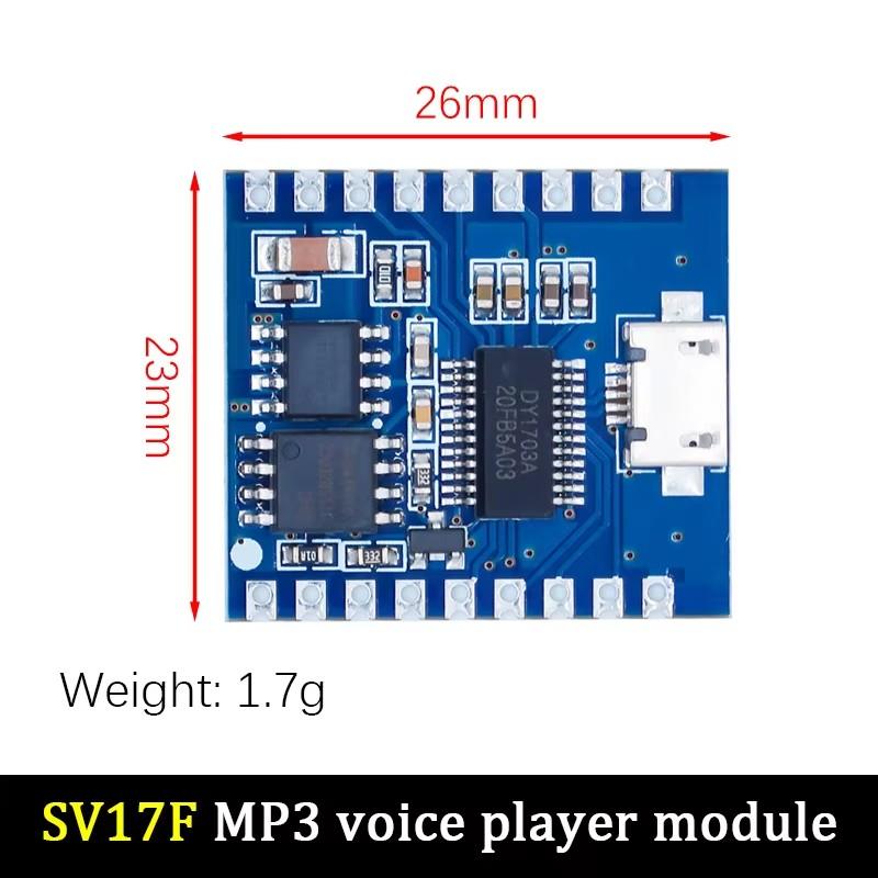 DY-HV8F DY-HV20T Voice Playback Module Board MP3 Music Player 10W 20W 12V 24V Playback Serial Control DIY Electronic For Arduino