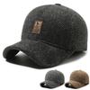 Thickened Hat Winter Middle Aged Elderly Baseball Hat Wool Warm Duck Tongue Hat
