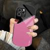 Leather Element Blue For IPhone 16e 16 Pro Max 11 12 Mini 13 14 P Lus 15 Plus 7 8 Se 2020 Elliptical Tempered Glass Phone Case