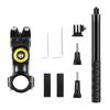 PULUZ Bicycle and Motorcycle Clamp Mount with Selfie Stick