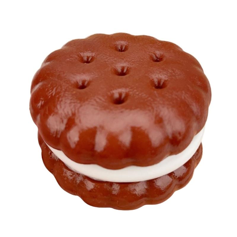 

Simulation Sandwich Biscuits Squeeze Toy For Adult and Kids Stress Relief Hand Exercise Concentration Training Pinch Toy 1