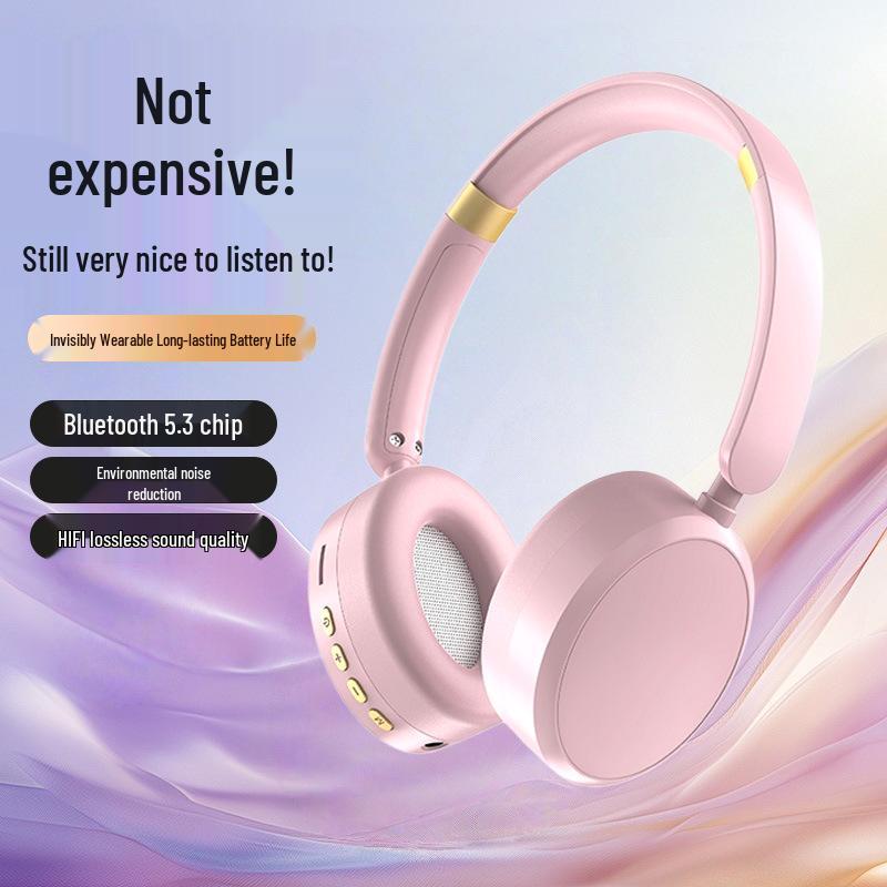 C1001 Wireless Bluetooth Headphones: Large Earcups, Smart Noise Cancelling, Long Battery Life, Ultra-Clear Calls.