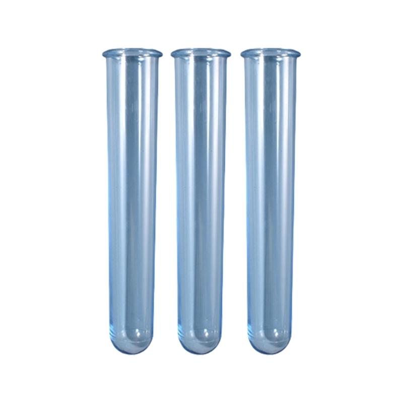3Pcs Modern Acrylic Transparent Vases Test Tube For Flower Arrangements Hydroponic Plant Home Decors Office Desk Display