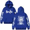 2026 Hot Sale Japanese Anime Dorohedoro Shin Noi Graphichoodie Men Women Gothic Horror Oversized Streetwear Hoodie Y2K Gothic Oversized Hoodie