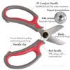 New Flower Shop Pruning Shears Stainless Steel Household Garden Gardening Flower Tools Scissors Strong Branch Pruning Scissors