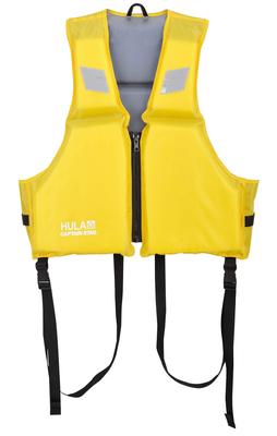 Captain Stag (CAPTAIN STAG) Floating Vest with Reflective Tape, Adult, Yellow, HULA US-3008