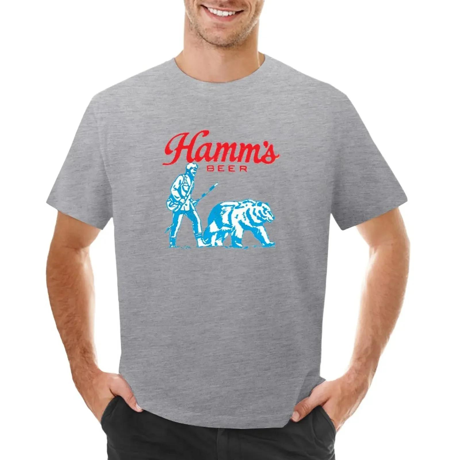 

Vintage faded Hamms Beer TShirt Aesthetic clothing summer clothes cute tops mens graphic tshirts anime S