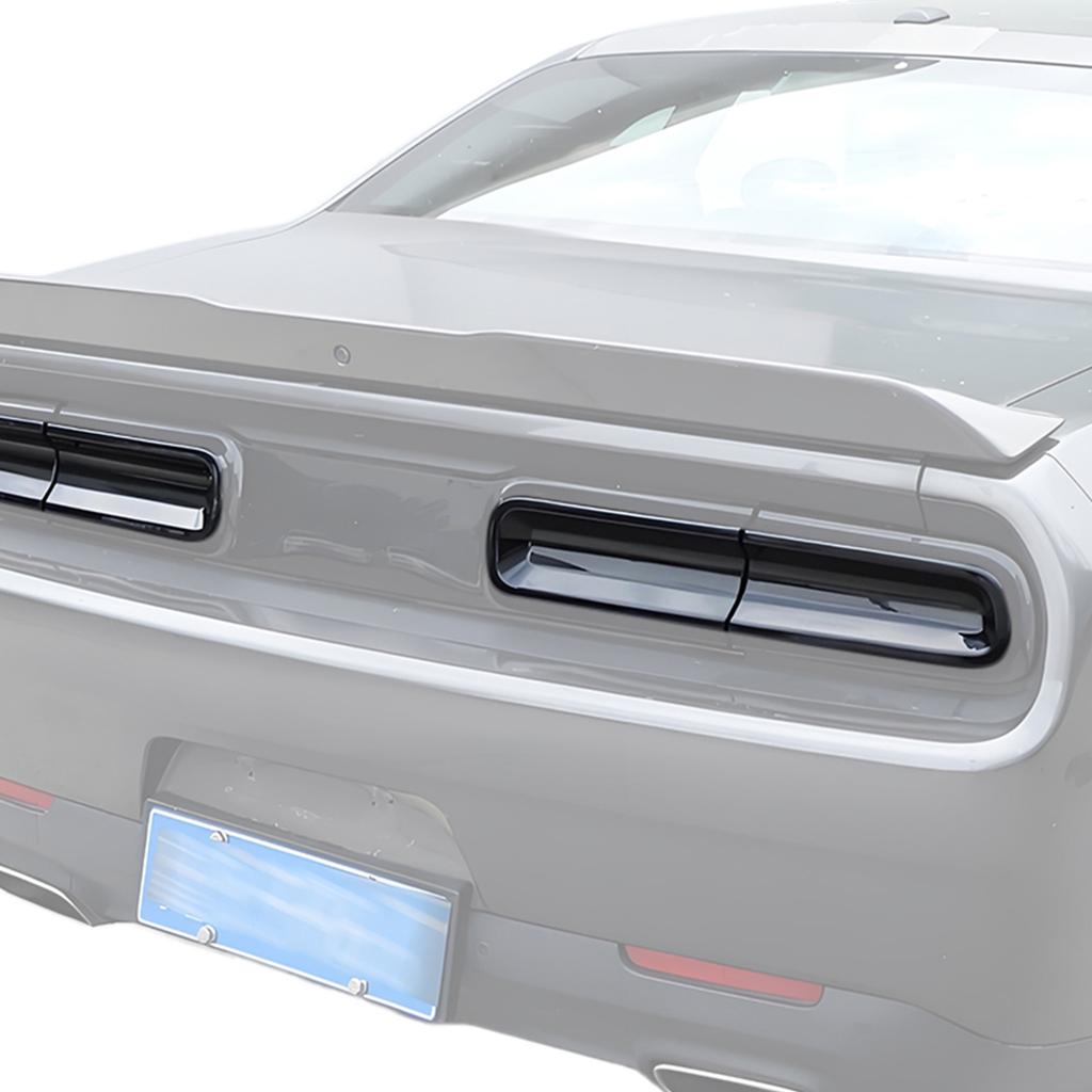 Auto Heck Rücklicht Lampen Dekoration Abdeckung Zierleiste Rücklicht Lampenabdeckung für Dodge Challenger 2015-2025 2025 Up Außen Zubehör