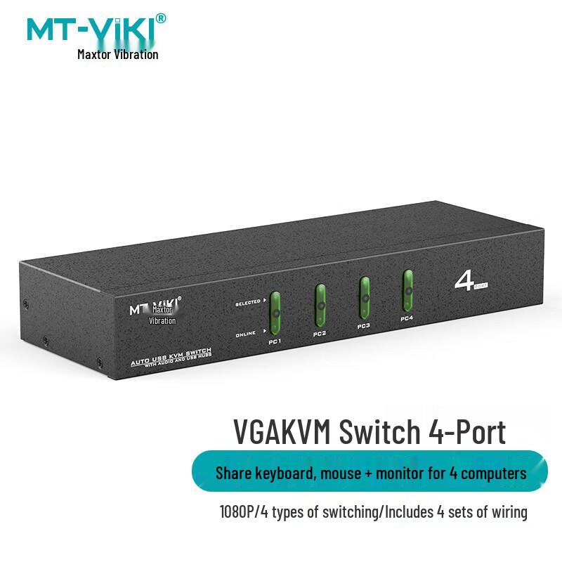 

MT-viki 4-Port VGA KVM Switch