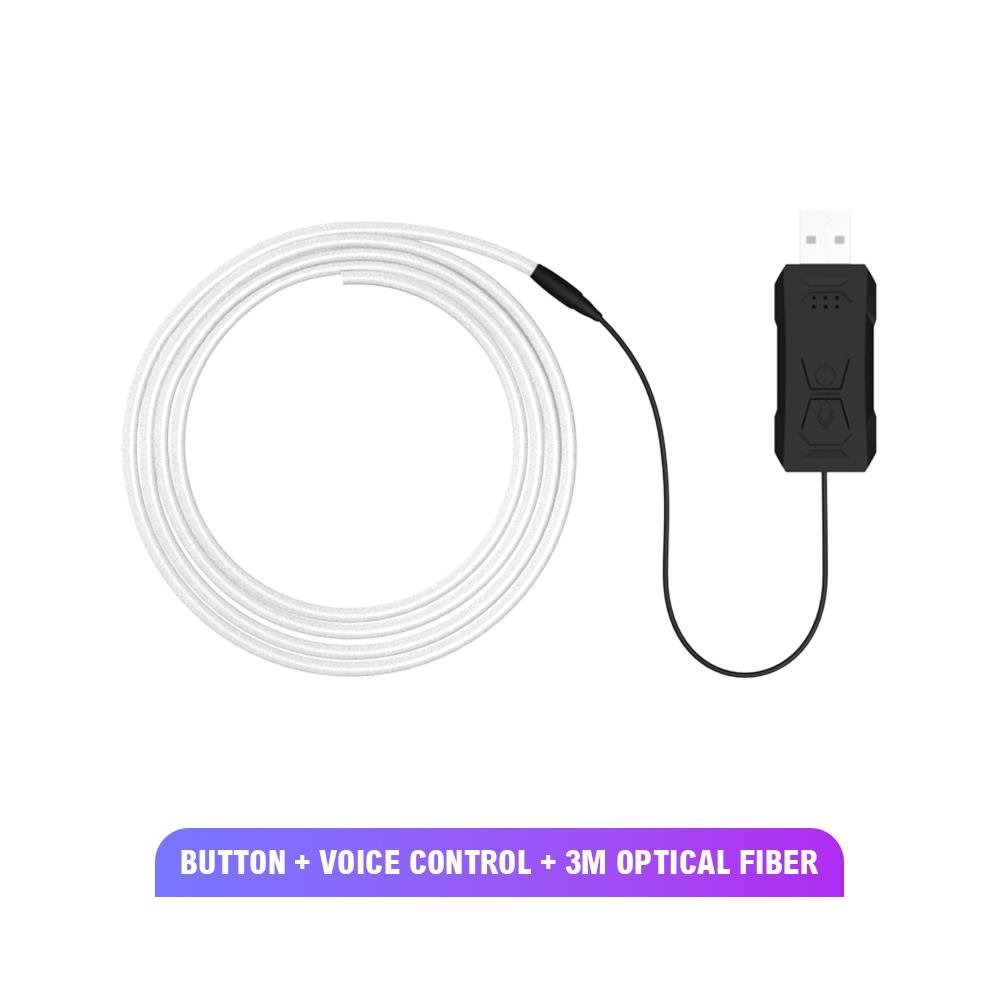 Vehicle-mounted LED Central Control Instrument Panel Fiber Optic, Automotive Decoration Ambient Light Lamp, Atmosphere Light