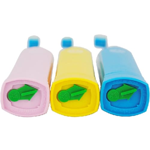 Minimum Electric Toothbrush, Kids' Hapika, Yellow, Soft Bristles, DBK-1Y(BP)