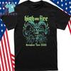 High On Fire Evropské turné 2025 Tričko Unisex